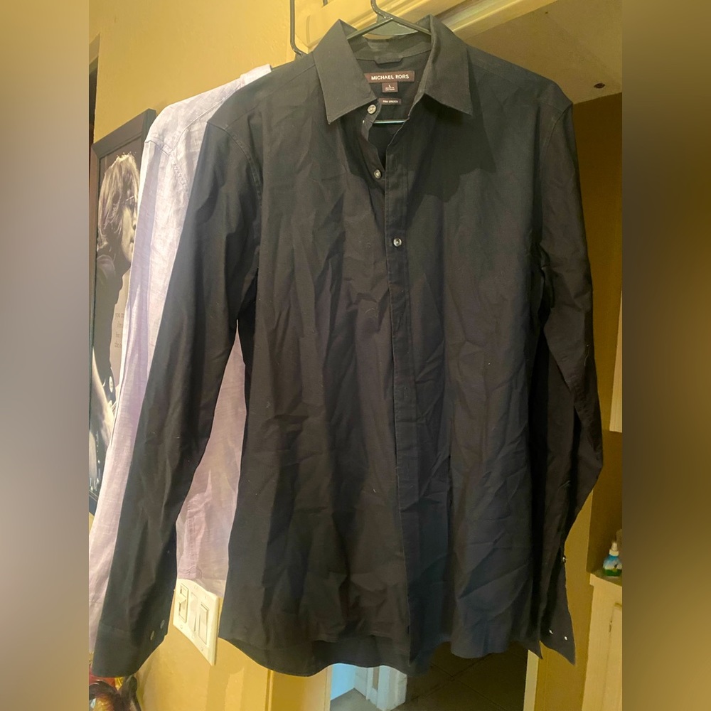 Michael Kors button down long sleeve dress/business shirts.